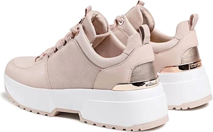 Michael Kors Stijlvolle Sneakers voor Mannen en Vrouwen Pink Dames