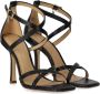 Michael Kors Sandalen CELIA STRAPPY SCHWARZE SANDALE MIT AB in zwart - Thumbnail 3