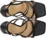 Michael Kors Sandalen CELIA STRAPPY SCHWARZE SANDALE MIT AB in zwart - Thumbnail 6