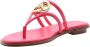 Michael Kors Flat Sandals Rood Dames - Thumbnail 7