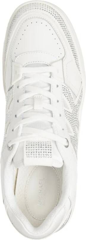 Michael Kors Vetersluiting Plain Rebel Sneakers White Dames