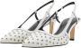 Michael Kors Witte Alora Mid Slingback Pumps White Dames - Thumbnail 2