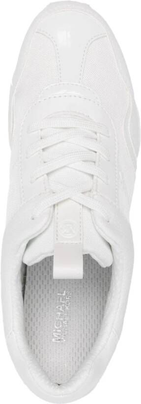 Michael Kors Witte Casual Trainer Flats White Dames