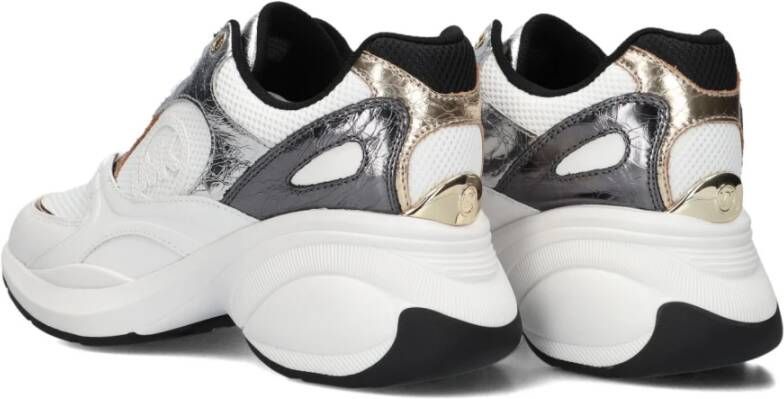 Michael Kors Witte Leren Lage Sneakers White Dames