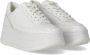 Michael Kors Witte leren wedge sneaker White Dames - Thumbnail 2