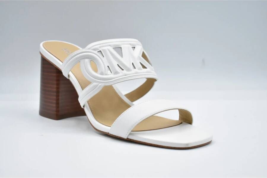 Michael Kors Witte Platte Schoenen Elegante Stijl White Dames