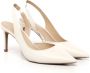 Michael Kors Witte puntige platte schoenen stiletto hak White Dames - Thumbnail 2