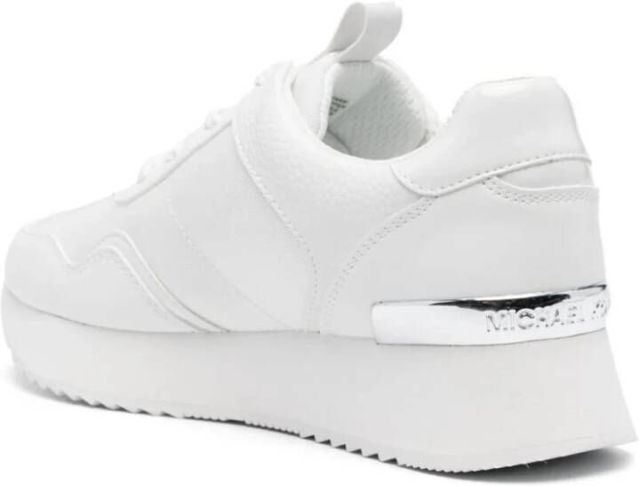 Michael Kors Witte Raina Trainer Sneakers White Dames