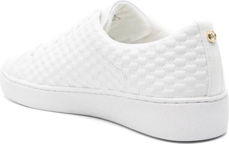 Michael Kors Witte Vetersneakers White Dames