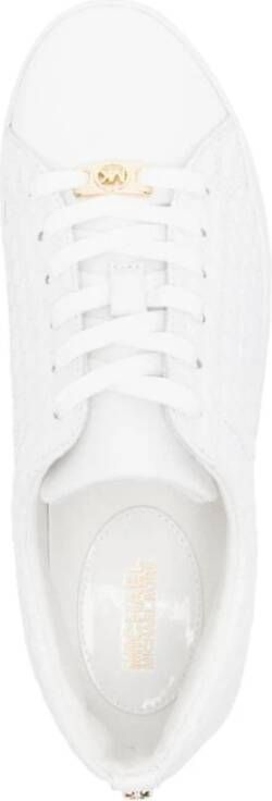 Michael Kors Witte Vetersneakers White Dames