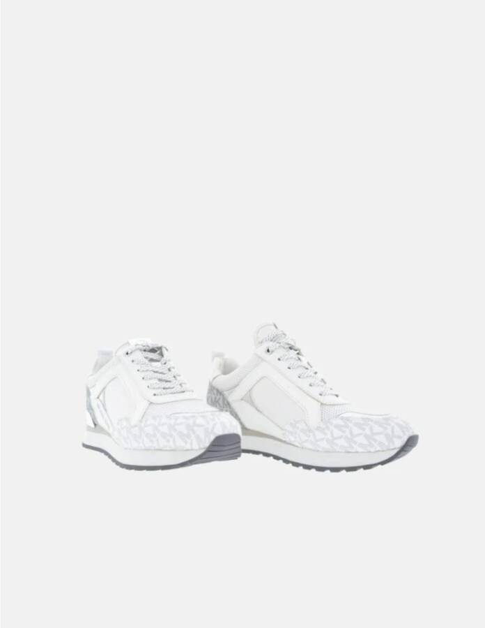 Michael Kors Witte Wilma Opt Zilver Sneakers White Dames