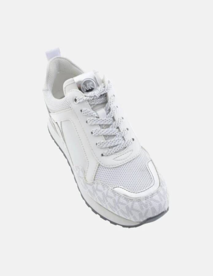 Michael Kors Witte Wilma Opt Zilver Sneakers White Dames