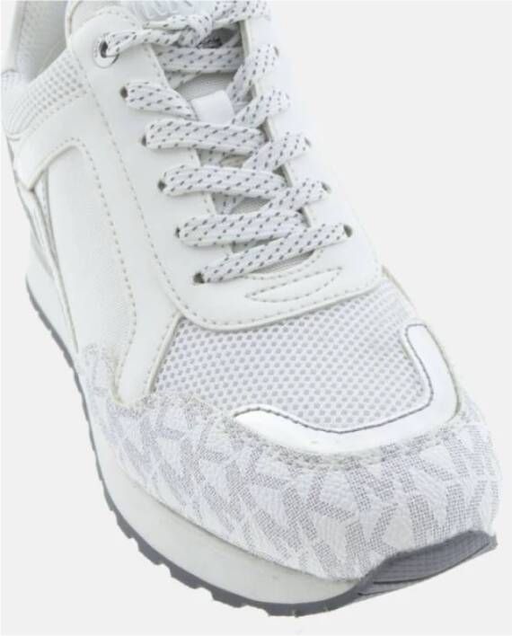 Michael Kors Witte Wilma Opt Zilver Sneakers White Dames