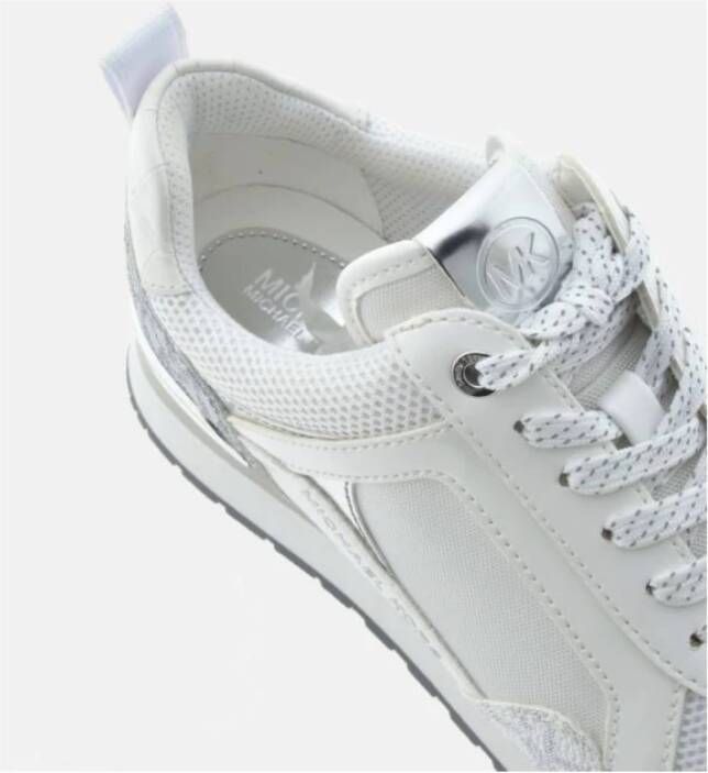 Michael Kors Witte Wilma Opt Zilver Sneakers White Dames