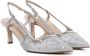 Michael Kors Zilveren Hoge Hak Slingback met Luminous Stenen Gray Dames - Thumbnail 3