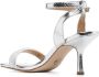 Michael Kors Zilveren Strass Sandaal Carrie Stijl Gray Dames - Thumbnail 4