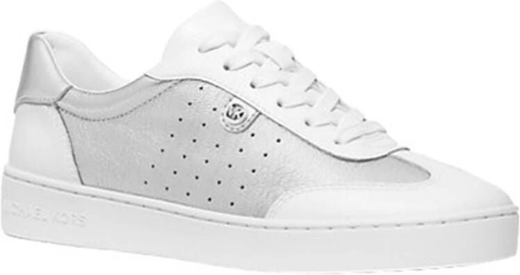 Michael Kors Zilveren Veterschoenen Scotty Gray Dames