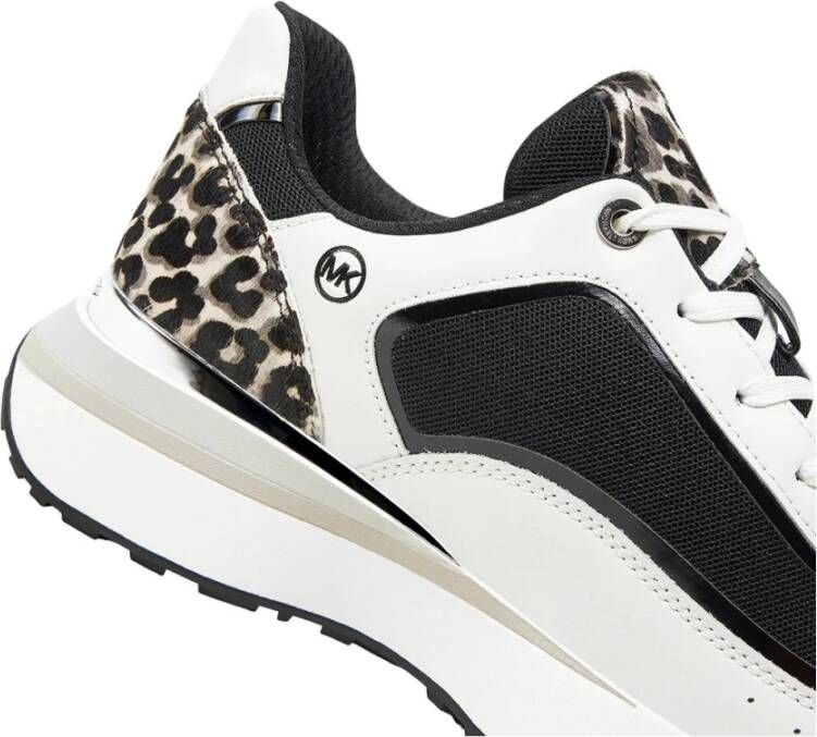 Michael Kors Zwart Multi Ari Trainer Sneakers Black Dames