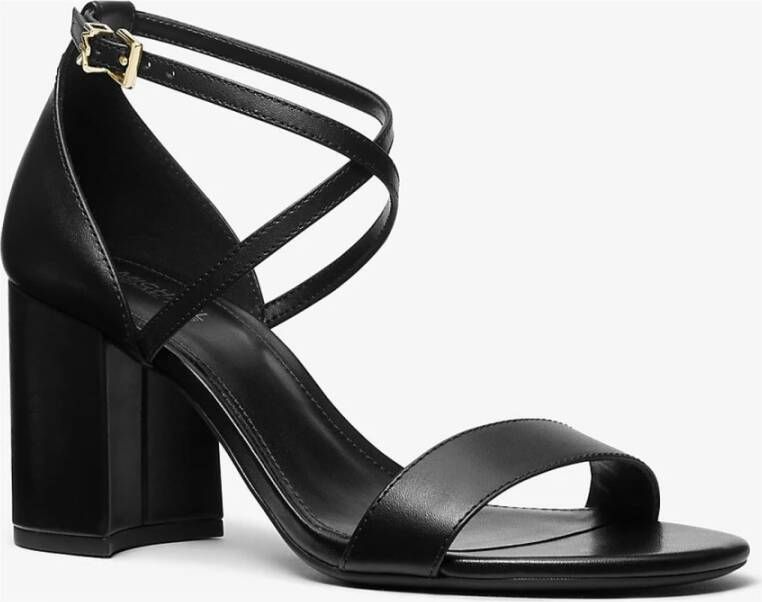 Michael Kors Zwarte Flex Mid High Heels Pumps Black Dames