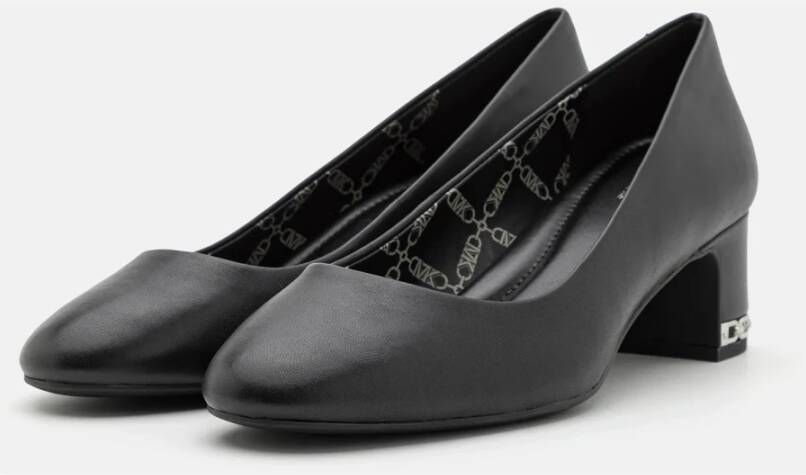 Michael Kors Zwarte June Pumps met Zilveren Details Black Dames