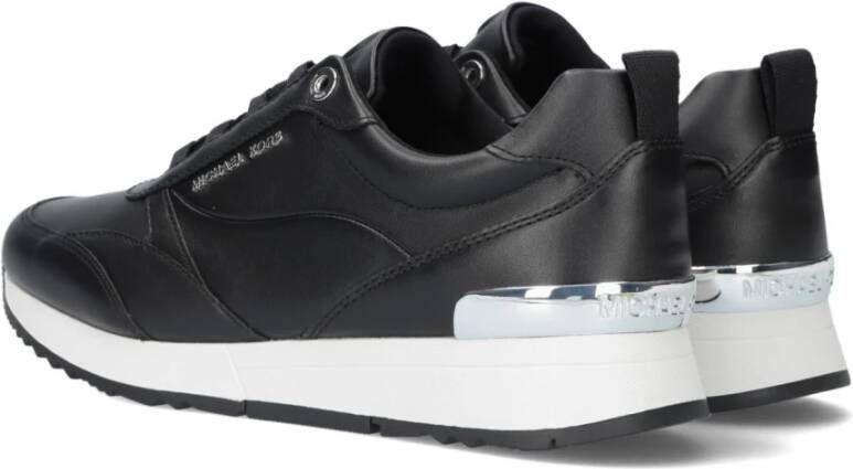 Michael Kors Zwarte Lage Sneakers Allie Stride Black Dames