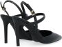 Michael Kors Zwarte Leren Ava Flex Hoge Hak Sandaal Black Dames - Thumbnail 4