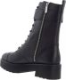 Michael Kors Zwarte Leren Cuff Bootie met Gespen Black Dames - Thumbnail 2