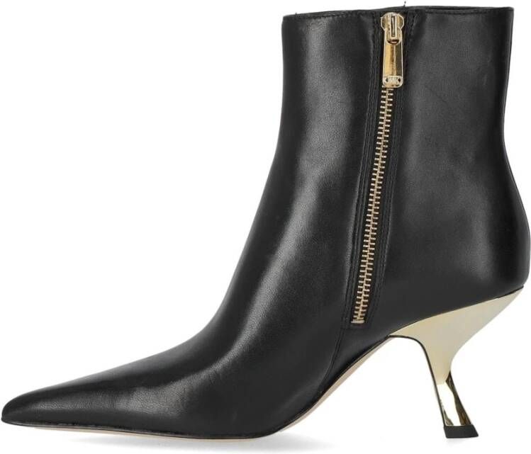 Michael Kors Zwarte Luna Hak Enkellaars Black Dames