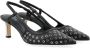 Michael Kors Zwarte Mid Sling Sandaal Black Dames - Thumbnail 2