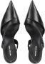 Michael Kors Zwarte Middelhak Kalfsleren Pumps Black Dames - Thumbnail 10