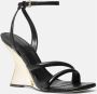 Michael Kors Zwarte Nadina Sleehak Sandalen Black Dames - Thumbnail 2