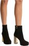 Michael Kors Zwarte Platform Bootie Stijl Black Dames - Thumbnail 4