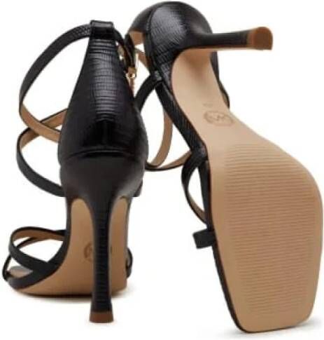 Michael Kors Zwarte Sandalen voor Vrouwen Black Dames