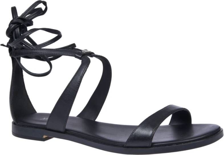 Michael Kors Zwarte Sandalen voor Vrouwen Ss24 Black Dames