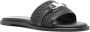 Michael Kors Zwarte Slide Slippers voor Vrouwen Black Dames - Thumbnail 9