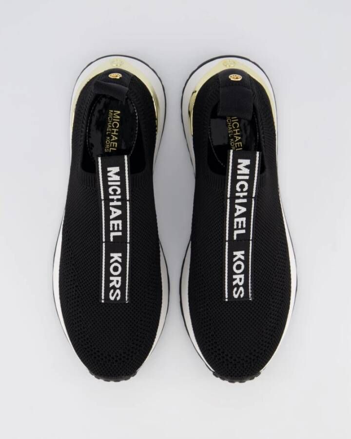 Michael Kors Zwarte Slip On Sneaker Black Dames