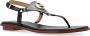 Michael Kors Zwarte String Sandalen voor Vrouwen Black Dames - Thumbnail 7