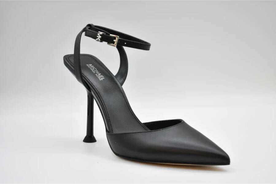 Michael Kors Zwarte Veterschoenen Black Dames