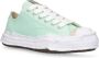 Mihara Yasuhiro Blauwe Lage-Top Canvas Sneakers Green Heren - Thumbnail 2