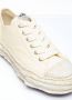 Mihara Yasuhiro Canvas Distressed Sole Sneakers Beige Heren - Thumbnail 2