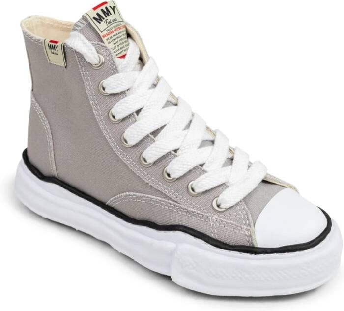 Mihara Yasuhiro Canvas High-Top Sneaker in Grijs Gray Heren