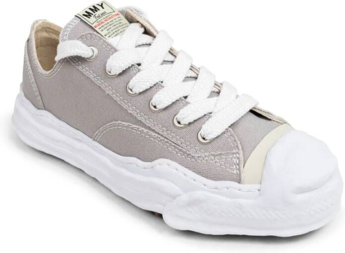 Mihara Yasuhiro Canvas Lage Sneaker in Grijs Gray Heren