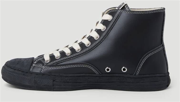 Mihara Yasuhiro Hoge Top Sneakers Zwart Heren