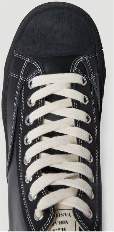 Mihara Yasuhiro Hoge Top Sneakers Zwart Heren