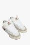 Mihara Yasuhiro Leren Sneakers met Japans Ontwerp White Heren - Thumbnail 2