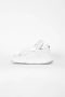 Mihara Yasuhiro Leren Wayne Sneakers met Geperforeerde Neus White Heren - Thumbnail 2