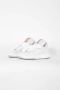 Mihara Yasuhiro Leren Wayne Sneakers met Geperforeerde Neus White Heren - Thumbnail 3