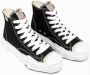 Mihara Yasuhiro Minimalistische High-Top Sneakers Black Heren - Thumbnail 4
