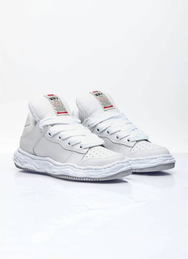 Mihara Yasuhiro OG Sole Leren Sneakers White Heren