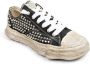 Mihara Yasuhiro Studded Canvas Low-Top Sneaker in Zwart Black Heren - Thumbnail 2